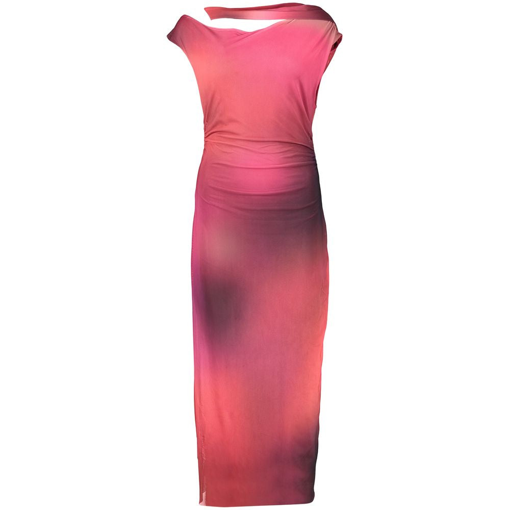 Desigual Viola Polyester Damenkleid