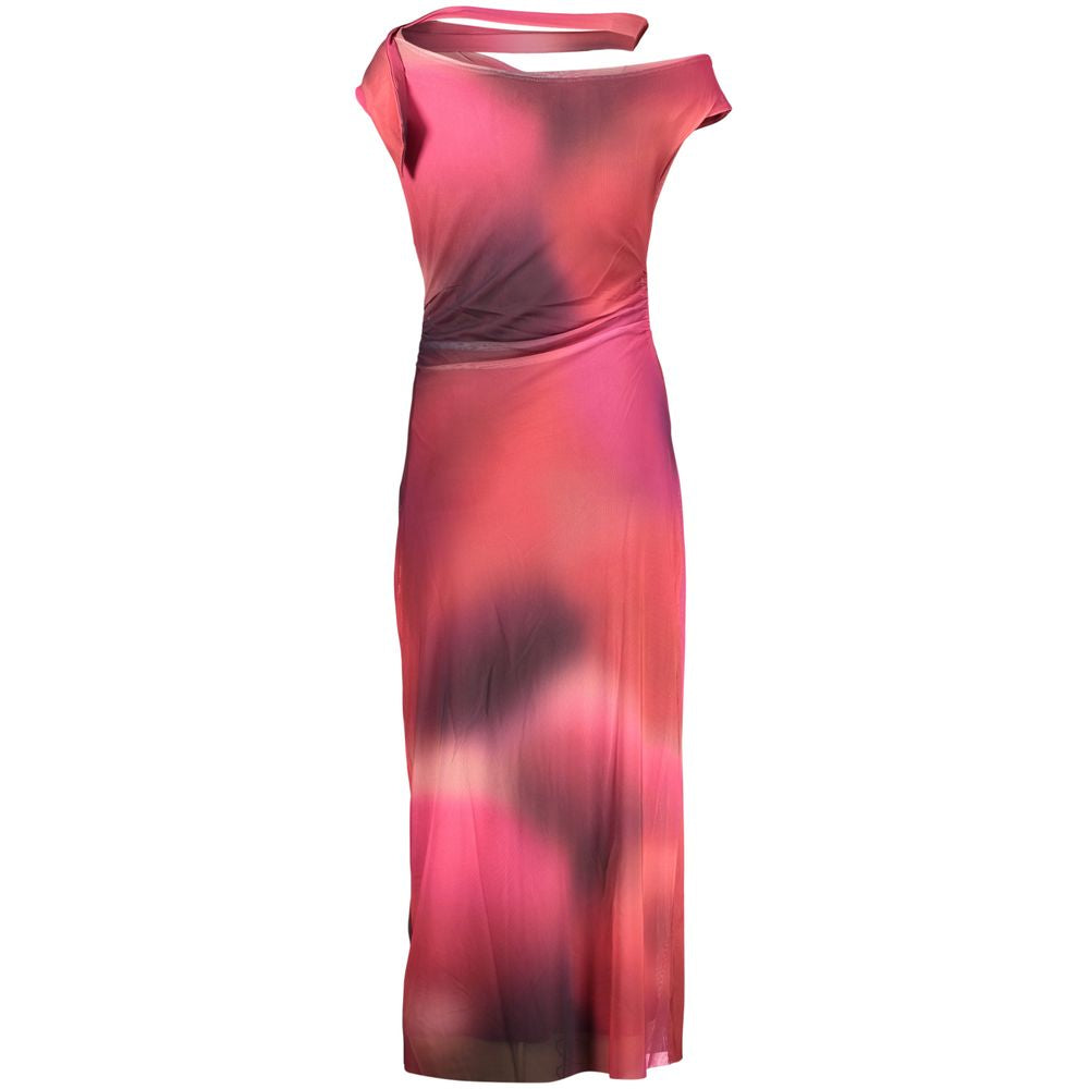 Desigual Viola Polyester Damenkleid