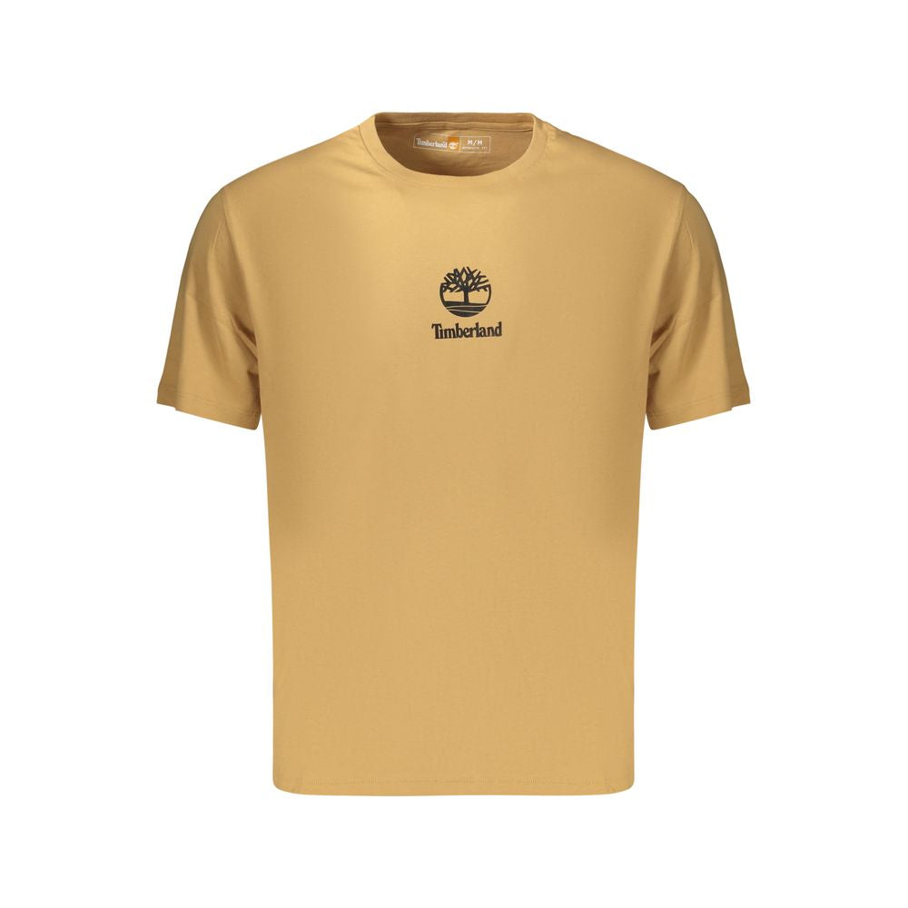 Timberland Herren-T-Shirt aus brauner Baumwolle