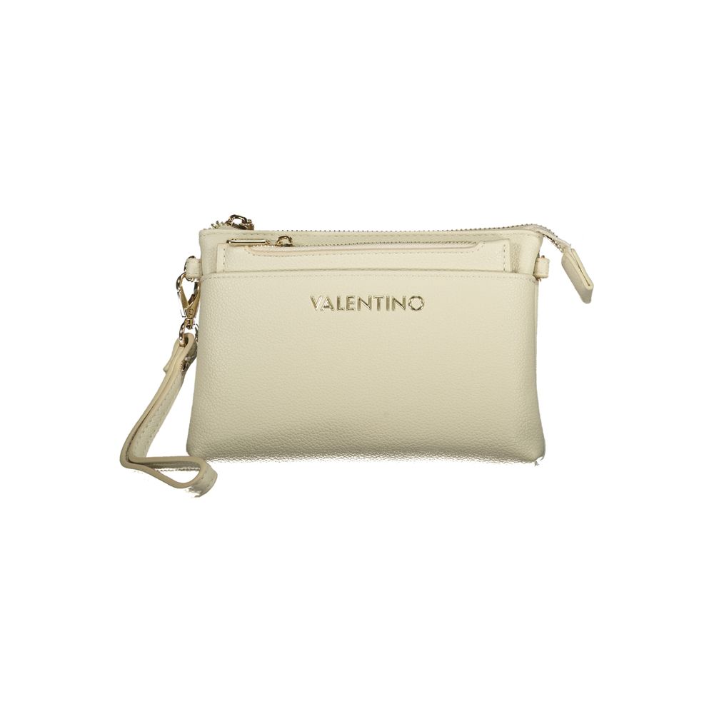 Mario Valentino Beige Polyurethan Damen-Geldbörse