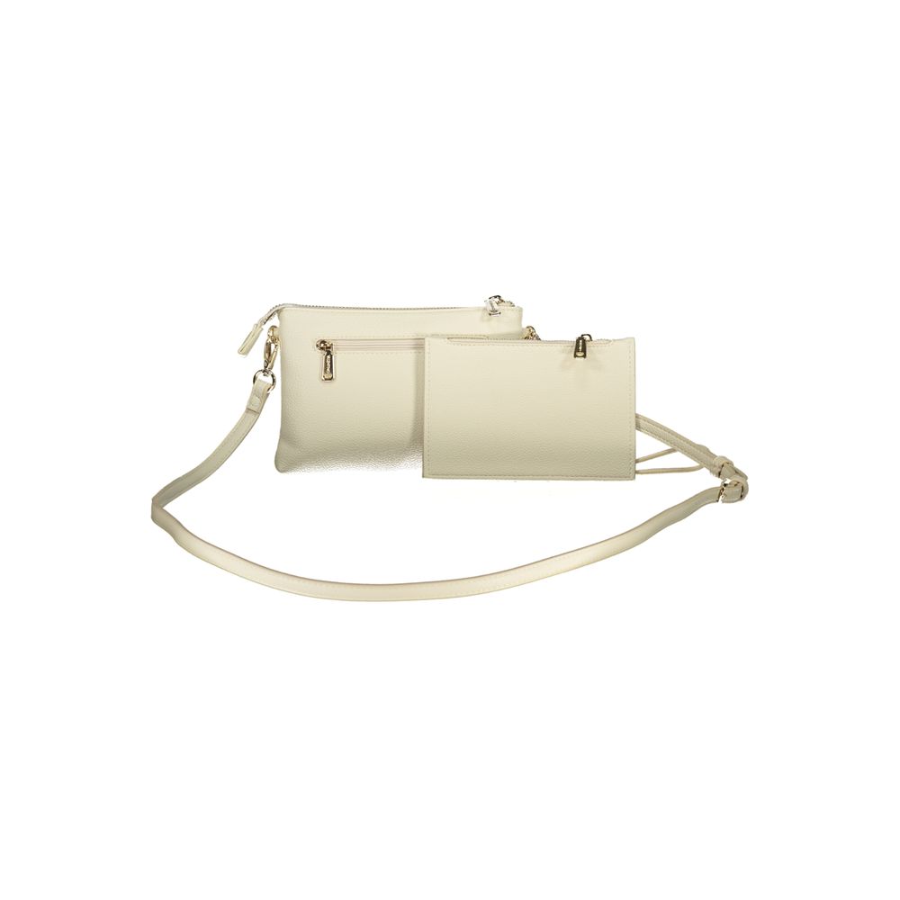 Mario Valentino Beige Polyurethan Damen-Geldbörse