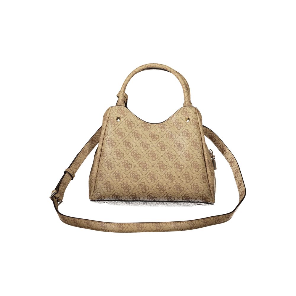 Guess Jeans Damen-Polyurethan-Tasche in Beige