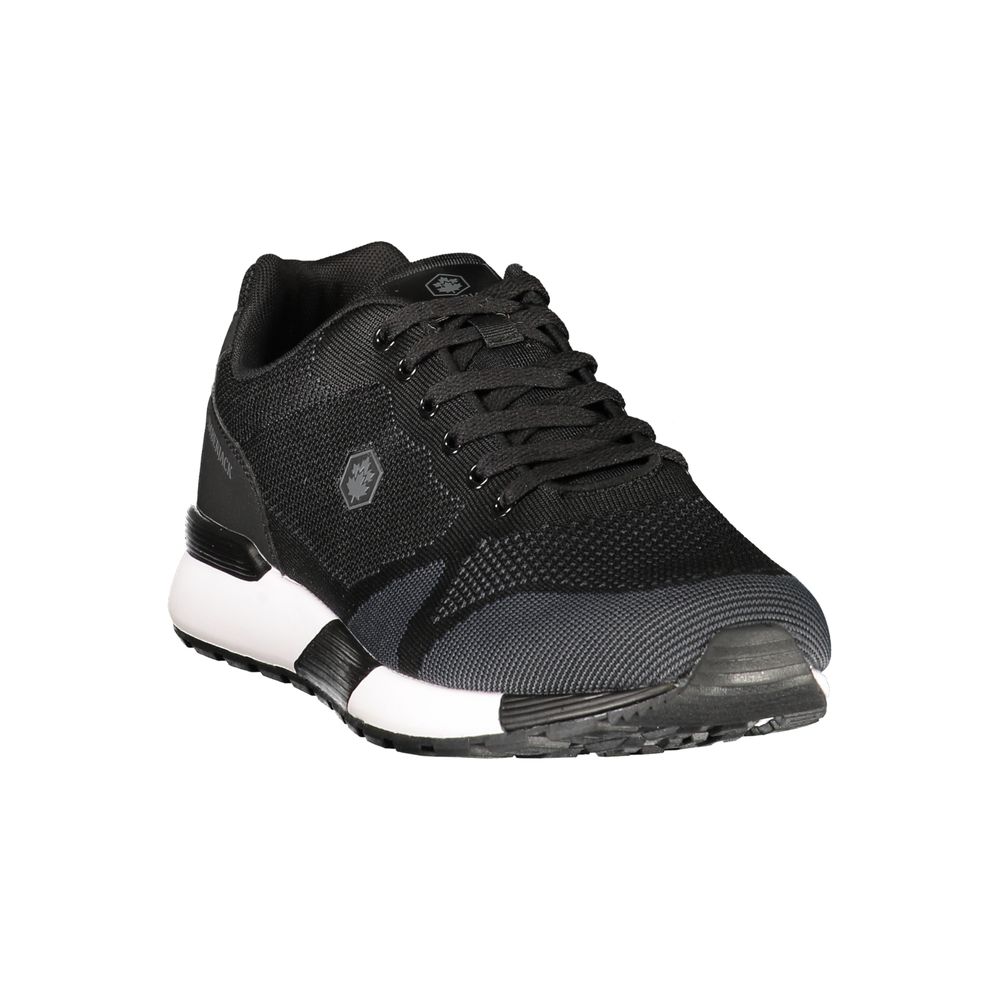 Lumberjack Black Polyester Men's Sneaker