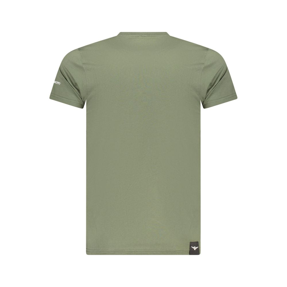 Accademia Militare Grüne Baumwoll-Herren-T-Shirt
