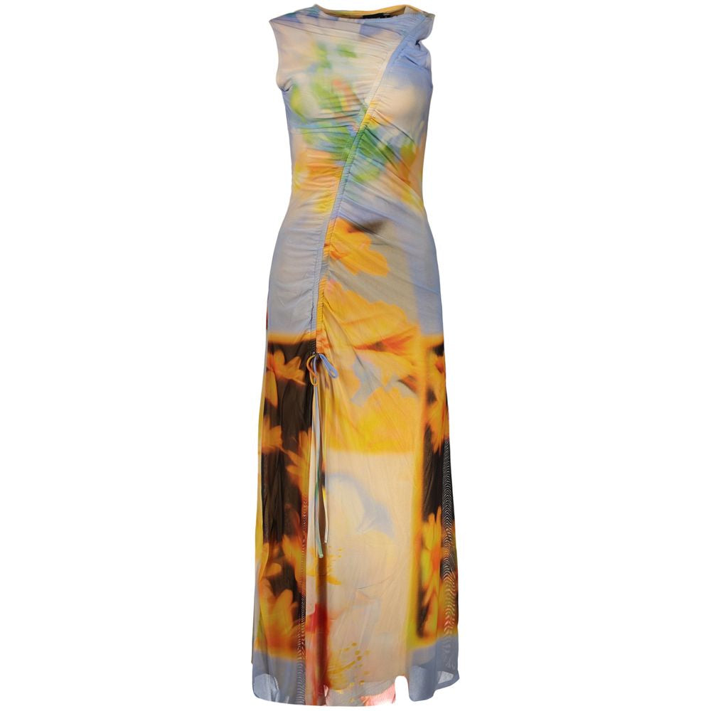 Desigual Azzurro Viskose Damenkleid
