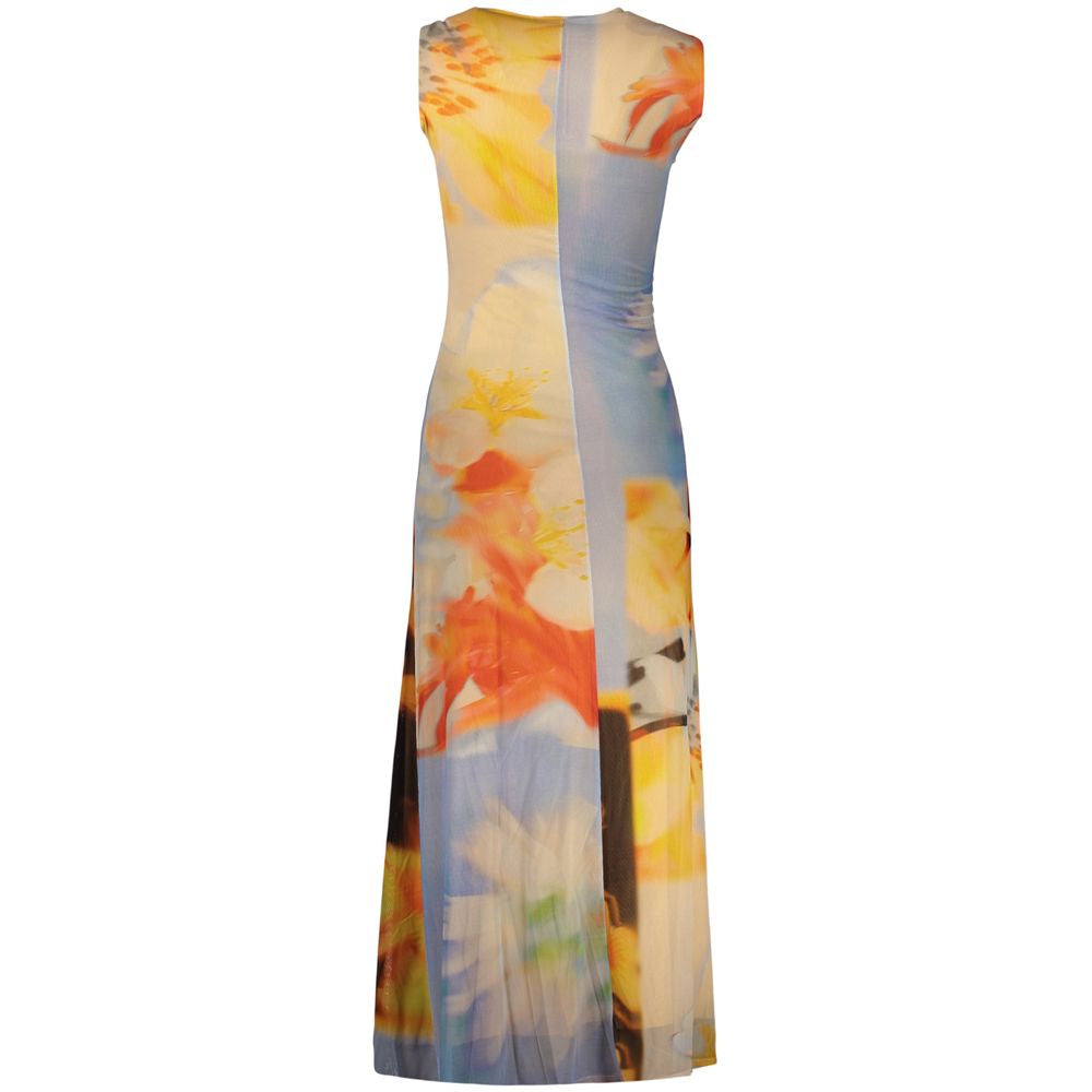 Desigual Azzurro Viskose Damenkleid