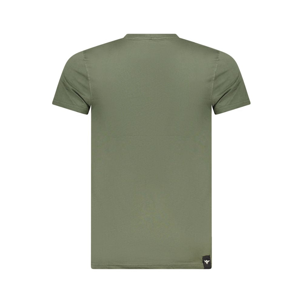 Accademia Militare Grünes Baumwoll-Herren-T-Shirt