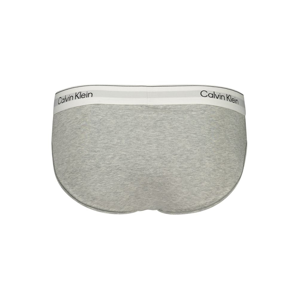Calvin Klein Graue Damenunterwäsche aus Baumwolle
