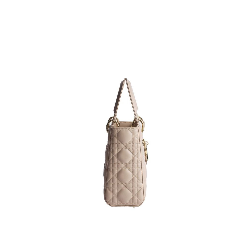 Dior Handtasche aus beigem Lammleder