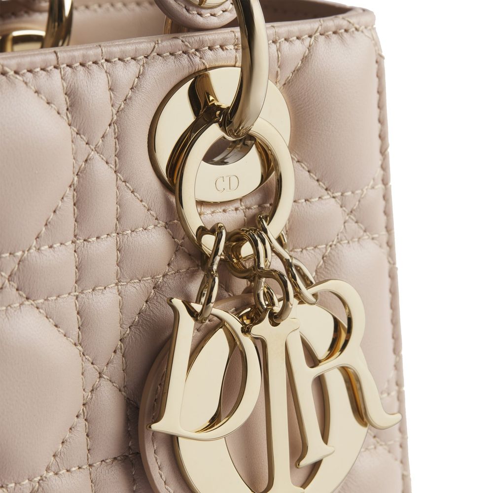 Dior Handtasche aus beigem Lammleder