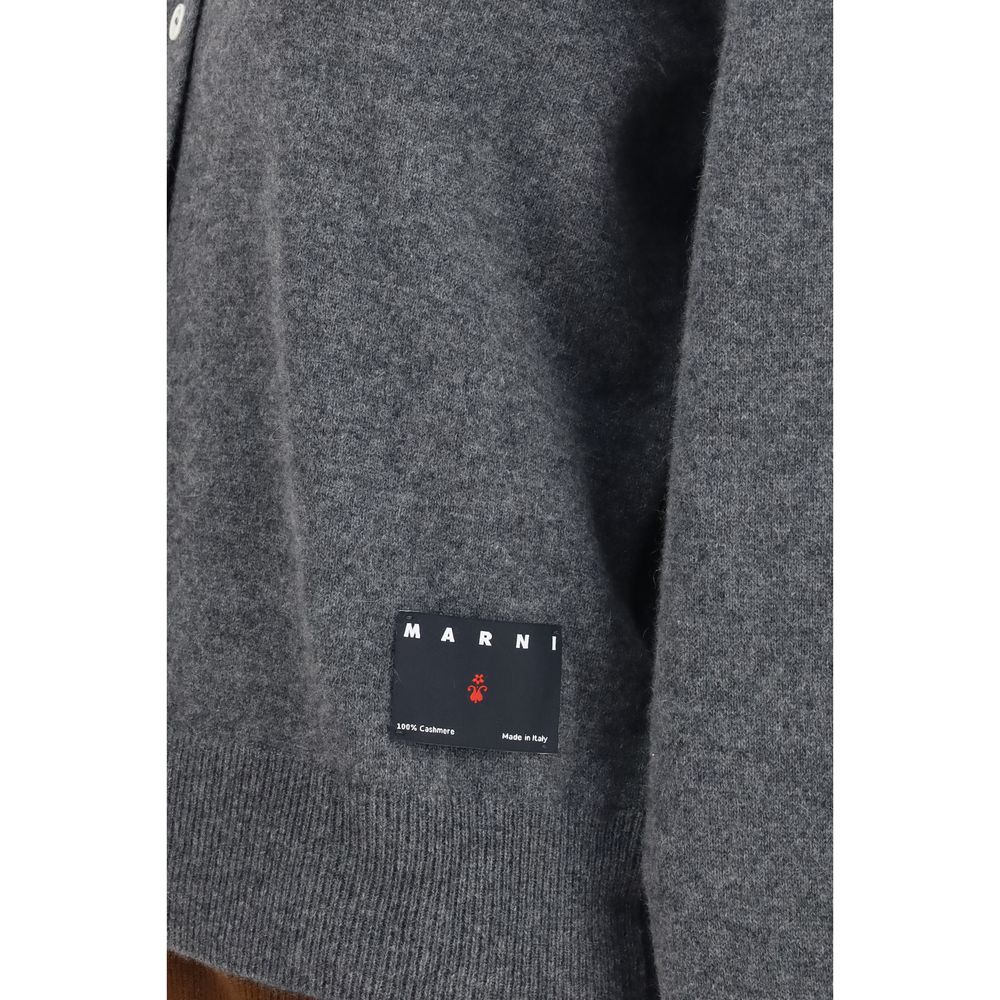 Marni Gray Kaschmir-Cardigan