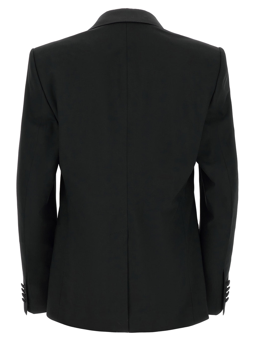 Dolce & Gabbana Zweiteiliger Anzug aus schwarzer Schurwolle