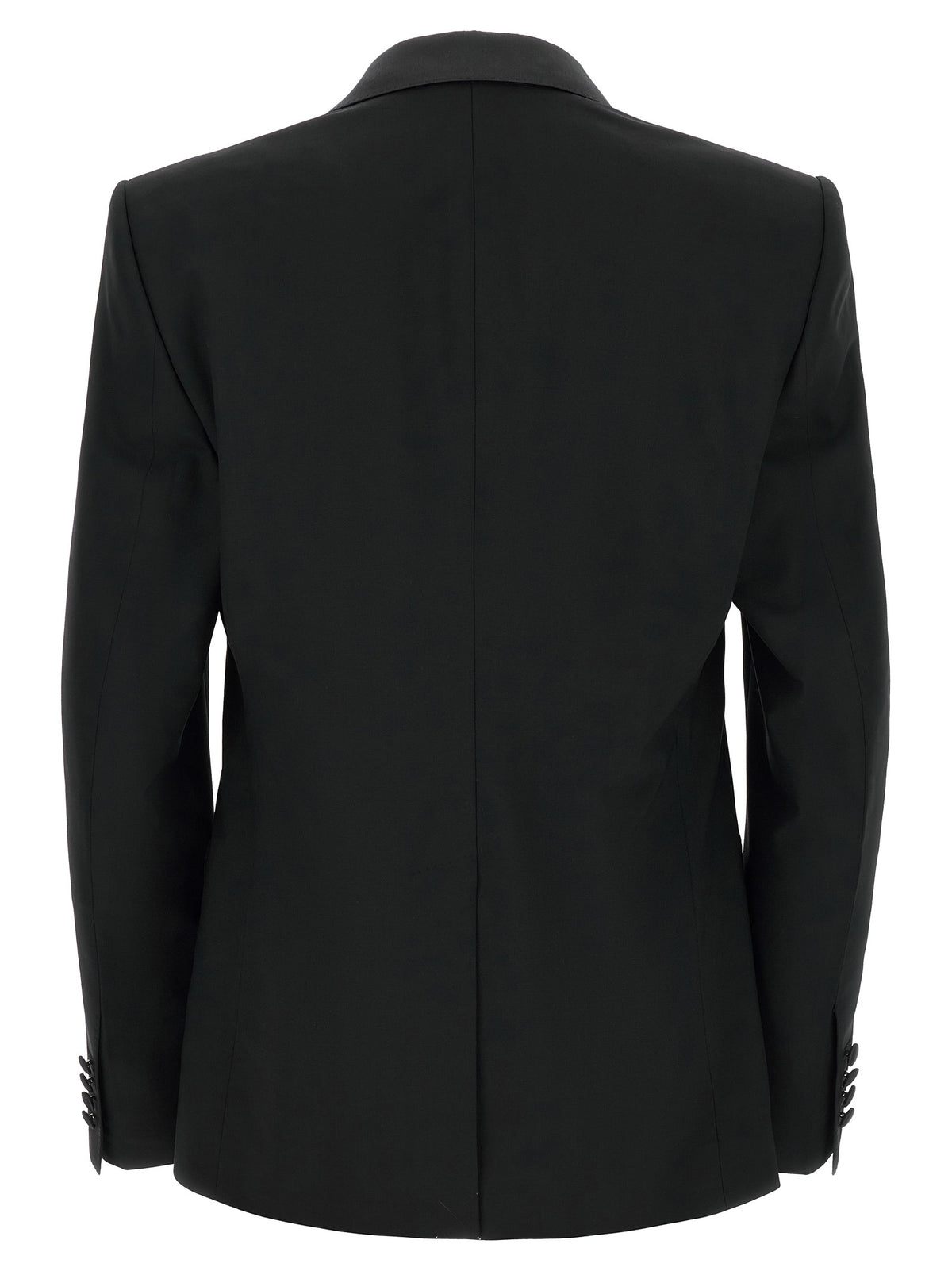 Dolce & Gabbana Zweiteiliger Anzug aus schwarzer Schurwolle