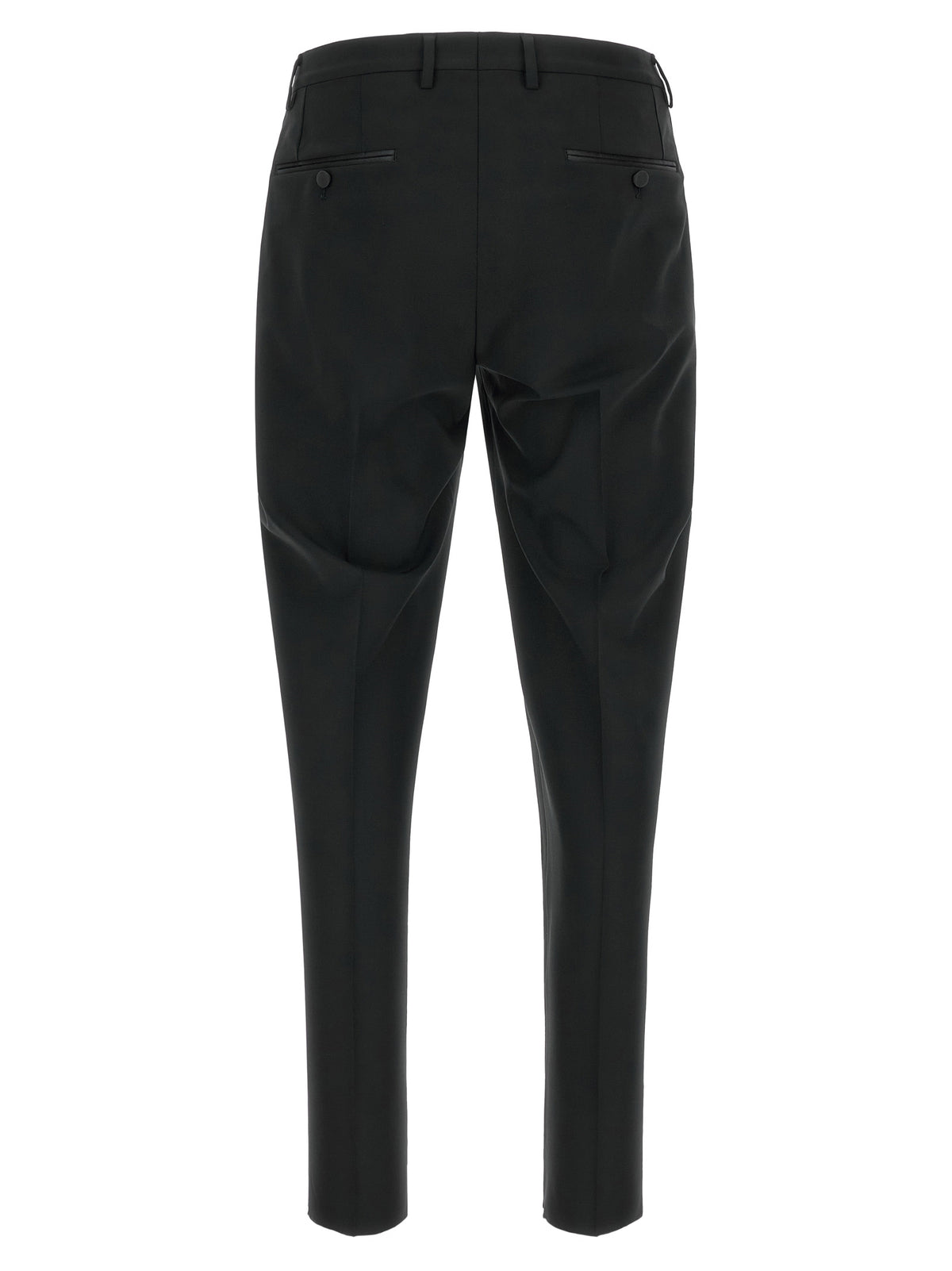 Dolce & Gabbana Zweiteiliger Anzug aus schwarzer Schurwolle