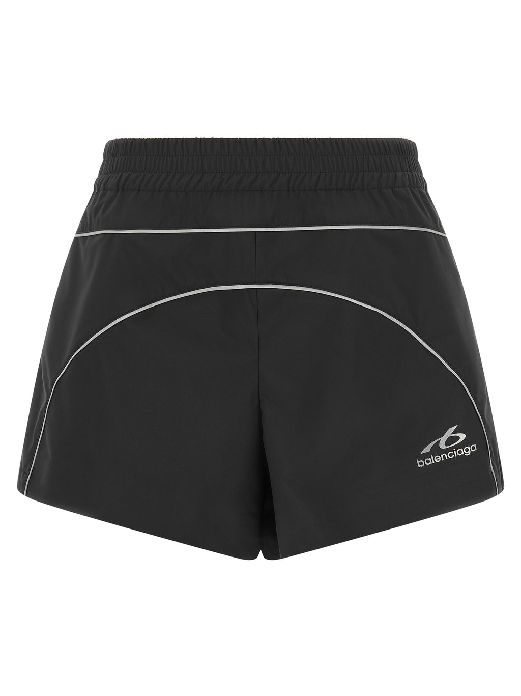 Balenciaga Bermuda-Shorts aus schwarzem Polyester