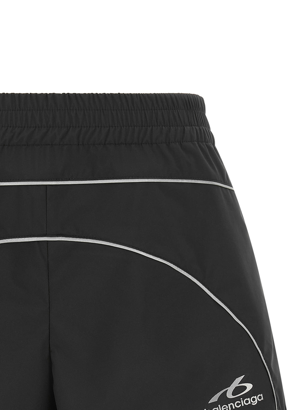 Balenciaga Bermuda-Shorts aus schwarzem Polyester