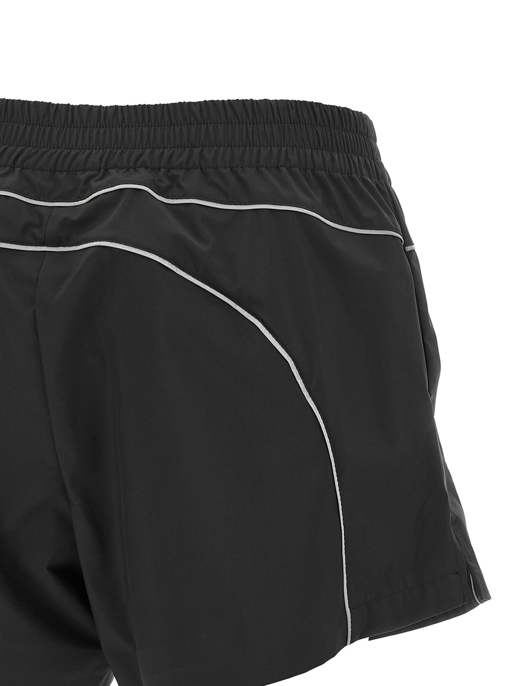 Balenciaga Bermuda-Shorts aus schwarzem Polyester