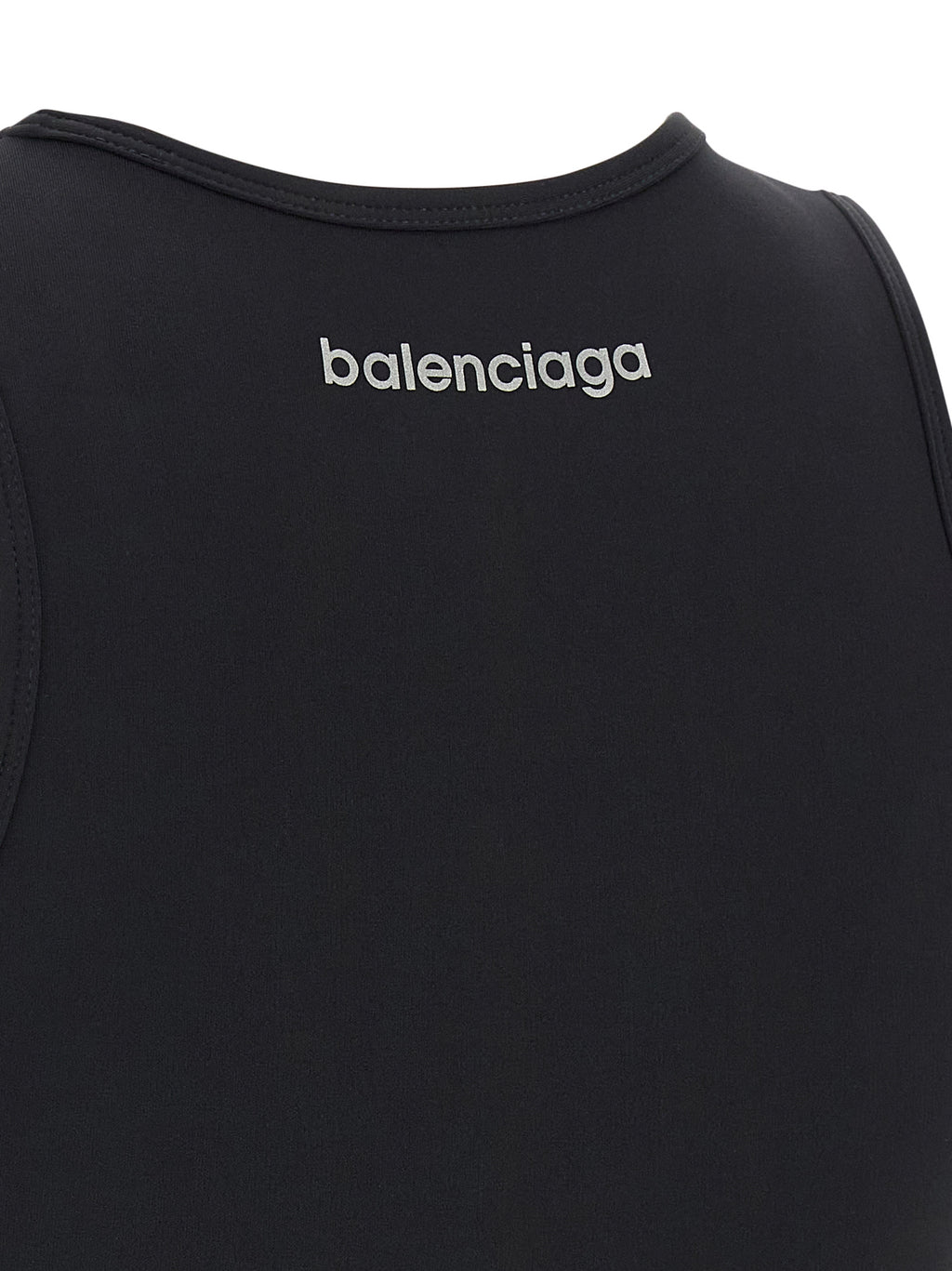 Balenciaga Schwarzer Polyamid-Sport-BH