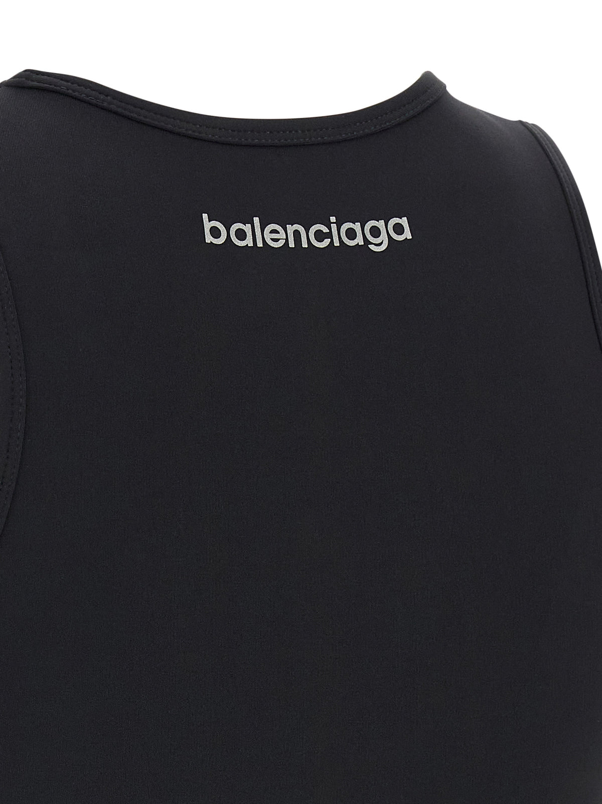 Balenciaga Schwarzer Polyamid-Sport-BH