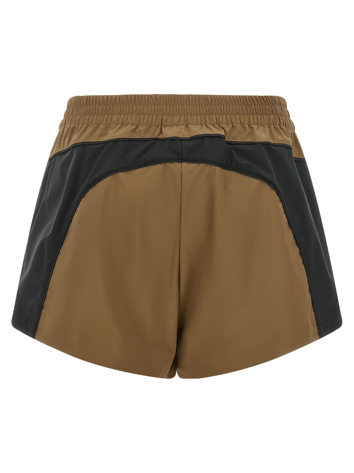 Balenciaga Braune Polyester-Bermudashorts