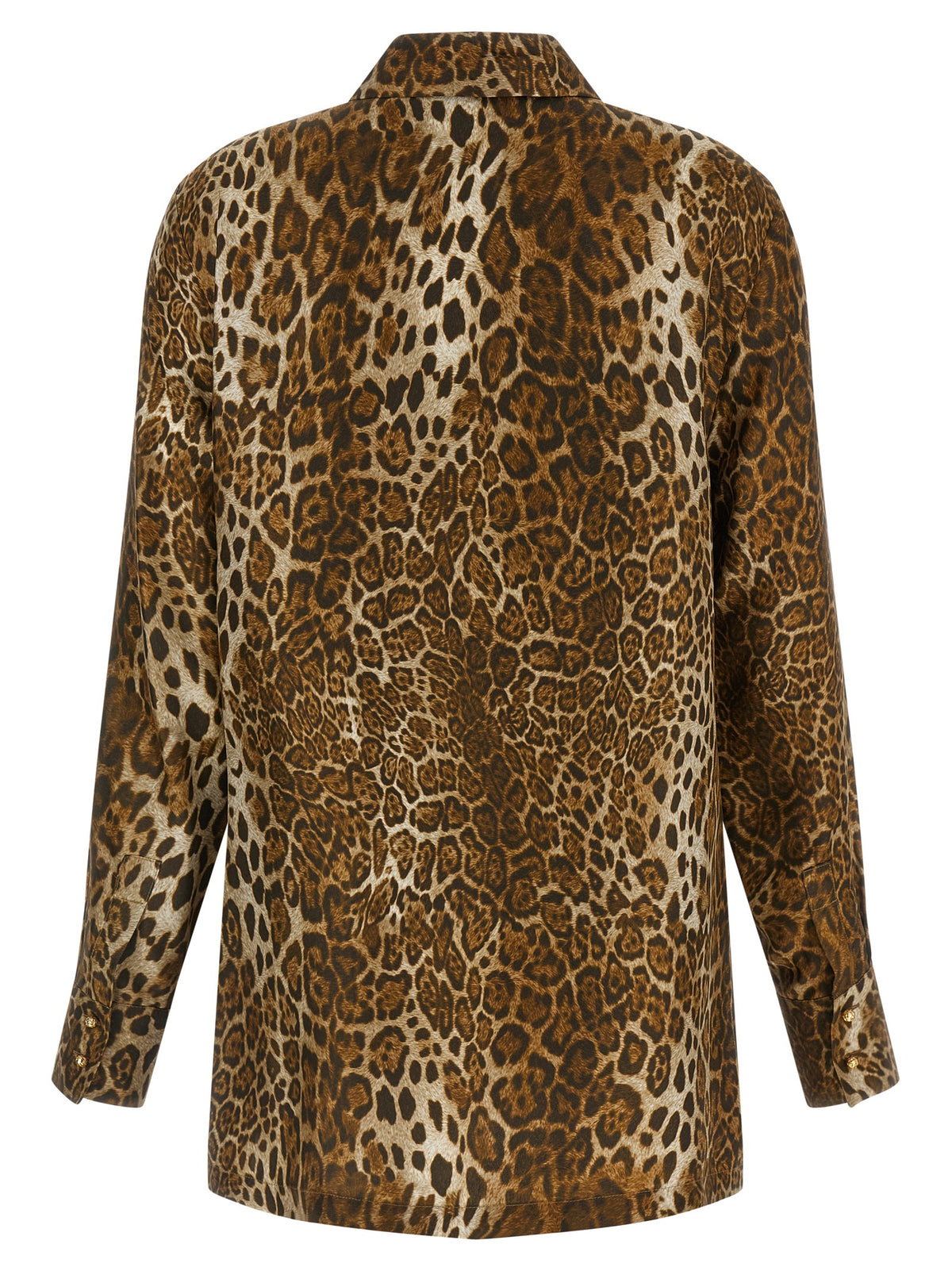 Max Mara Braune Seidenbluse