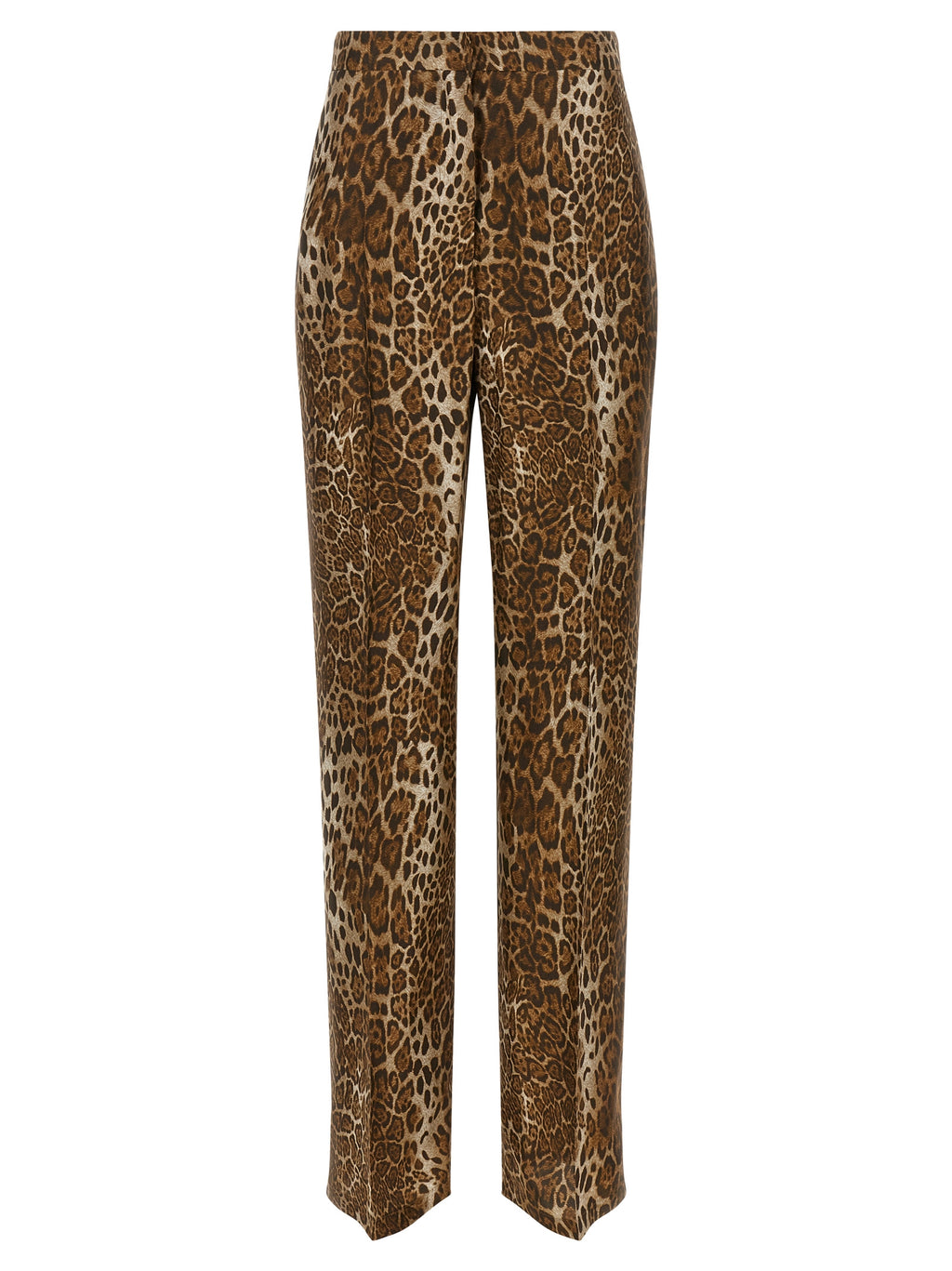 Max Mara Braune Seidenhose