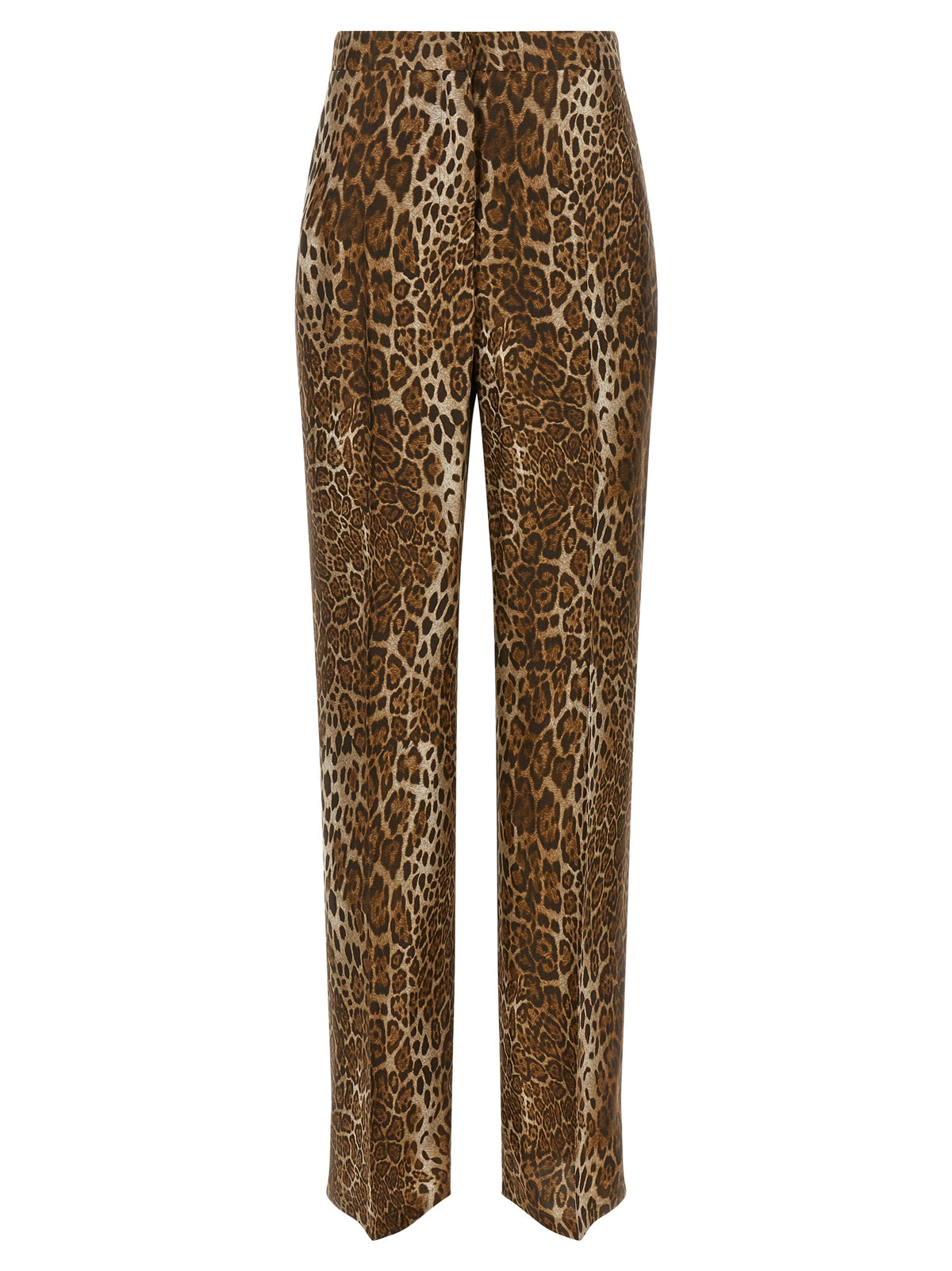 Max Mara Braune Seidenhose
