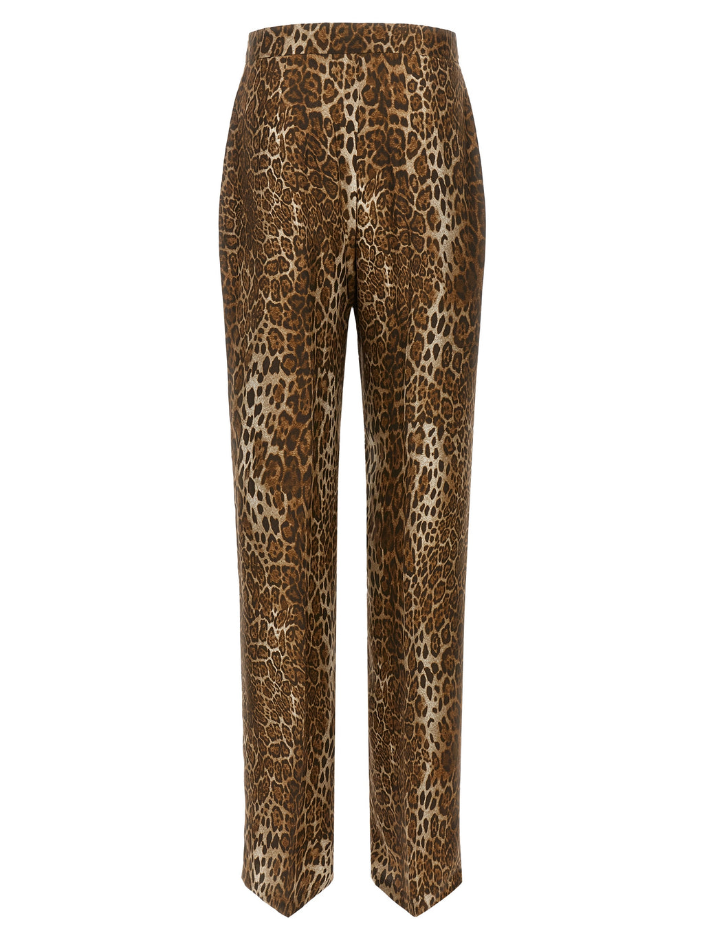 Max Mara Braune Seidenhose