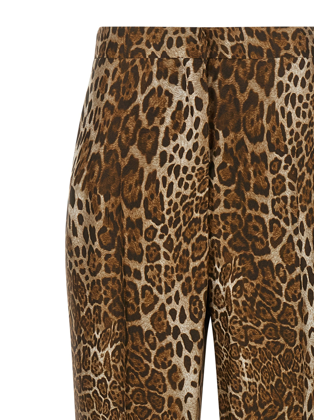 Max Mara Braune Seidenhose