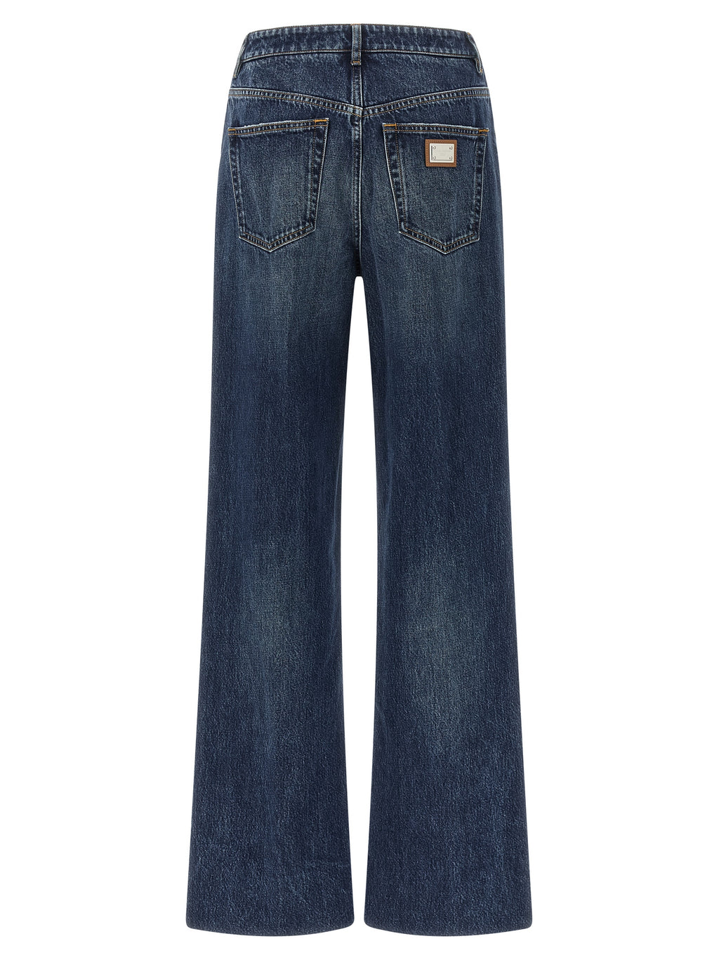 Dolce & Gabbana Blaue Baumwolljeans Denim