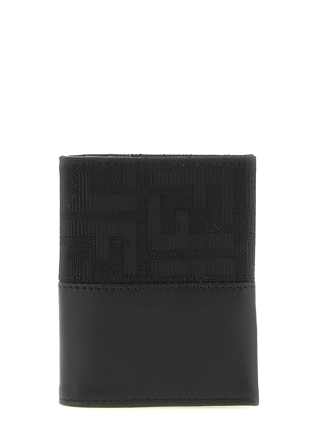 Fendi Schwarzer Polyester-Kartenhalter