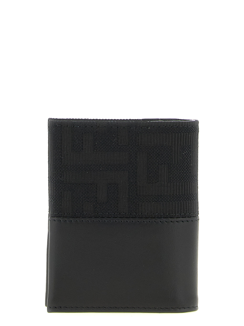 Fendi Schwarzer Polyester-Kartenhalter