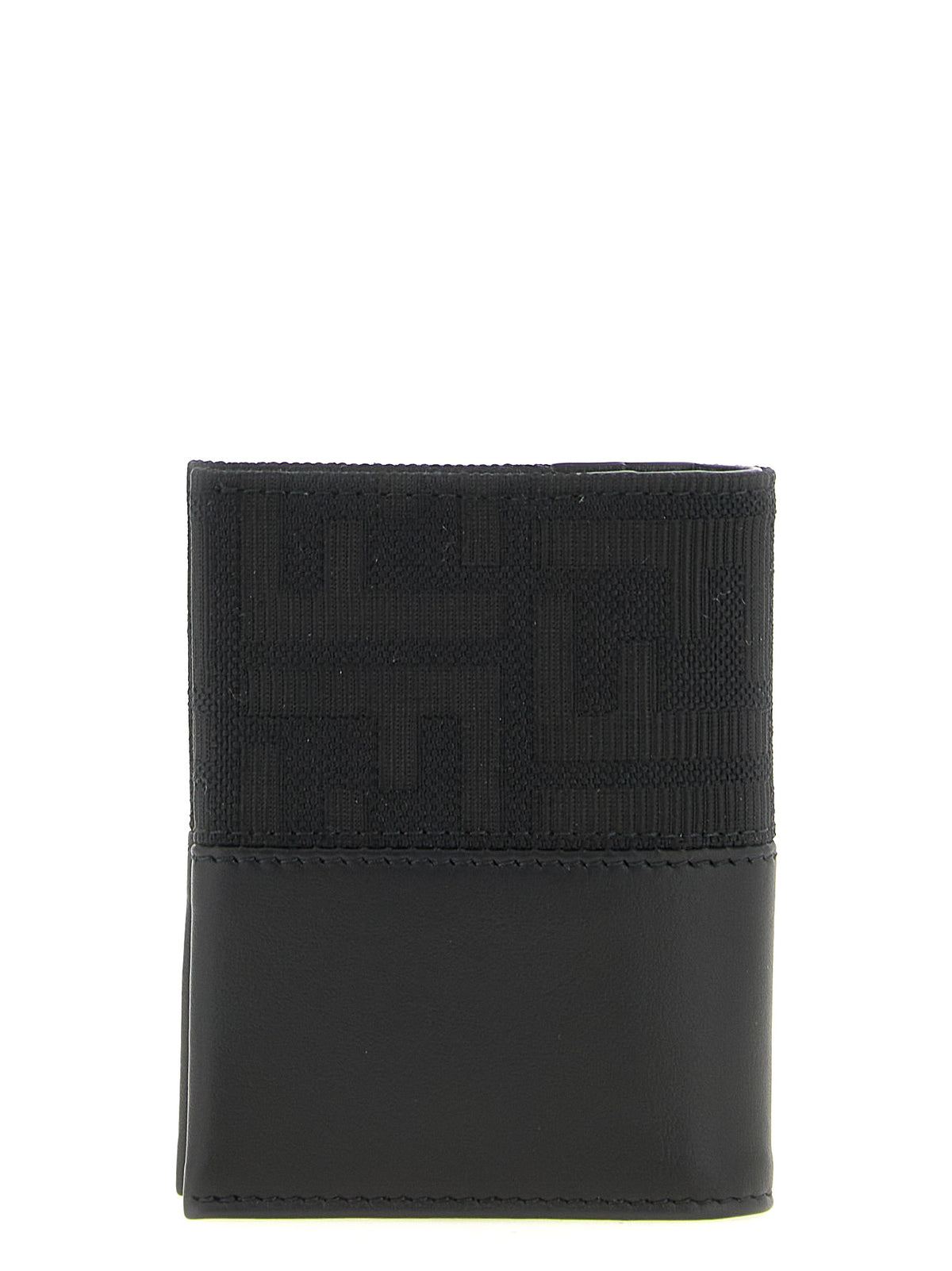 Fendi Schwarzer Polyester-Kartenhalter