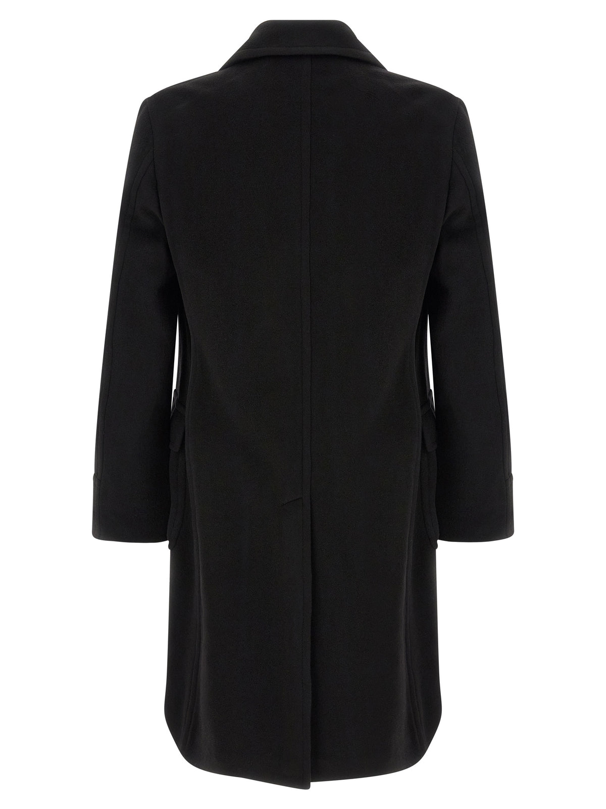 Tagliatore Black Cashmere Coat