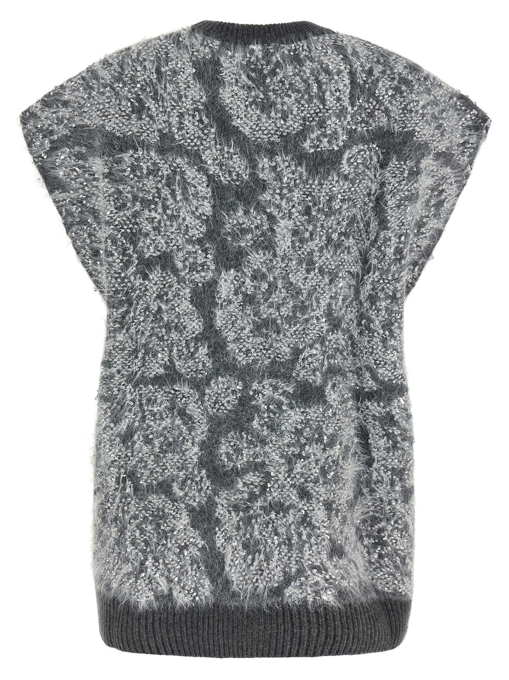 NUDE Gray Wool Cardigan