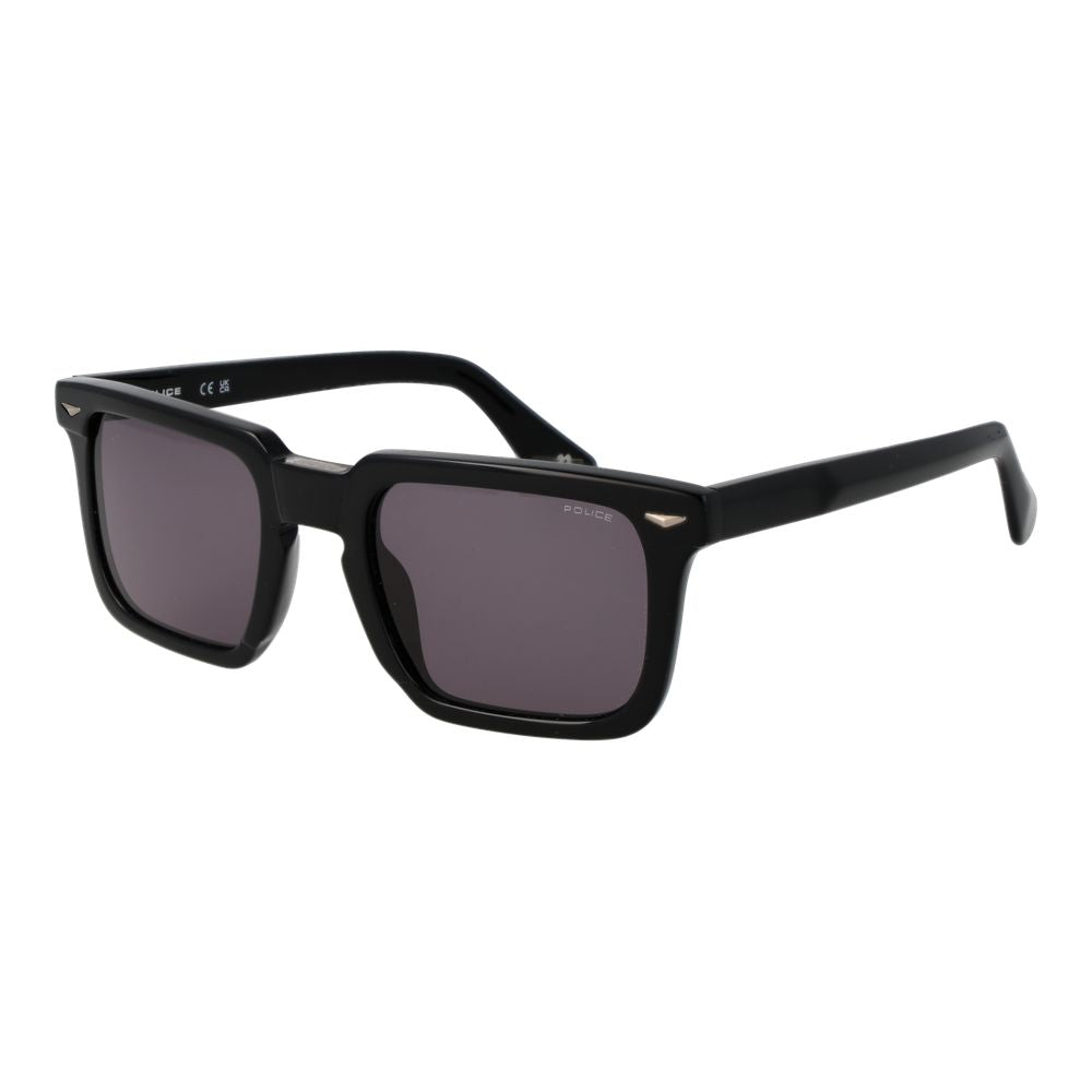 Police Sonnenbrille aus schwarzem Zelluloseacetat