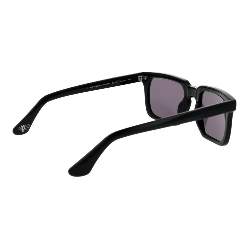 Police Sonnenbrille aus schwarzem Zelluloseacetat