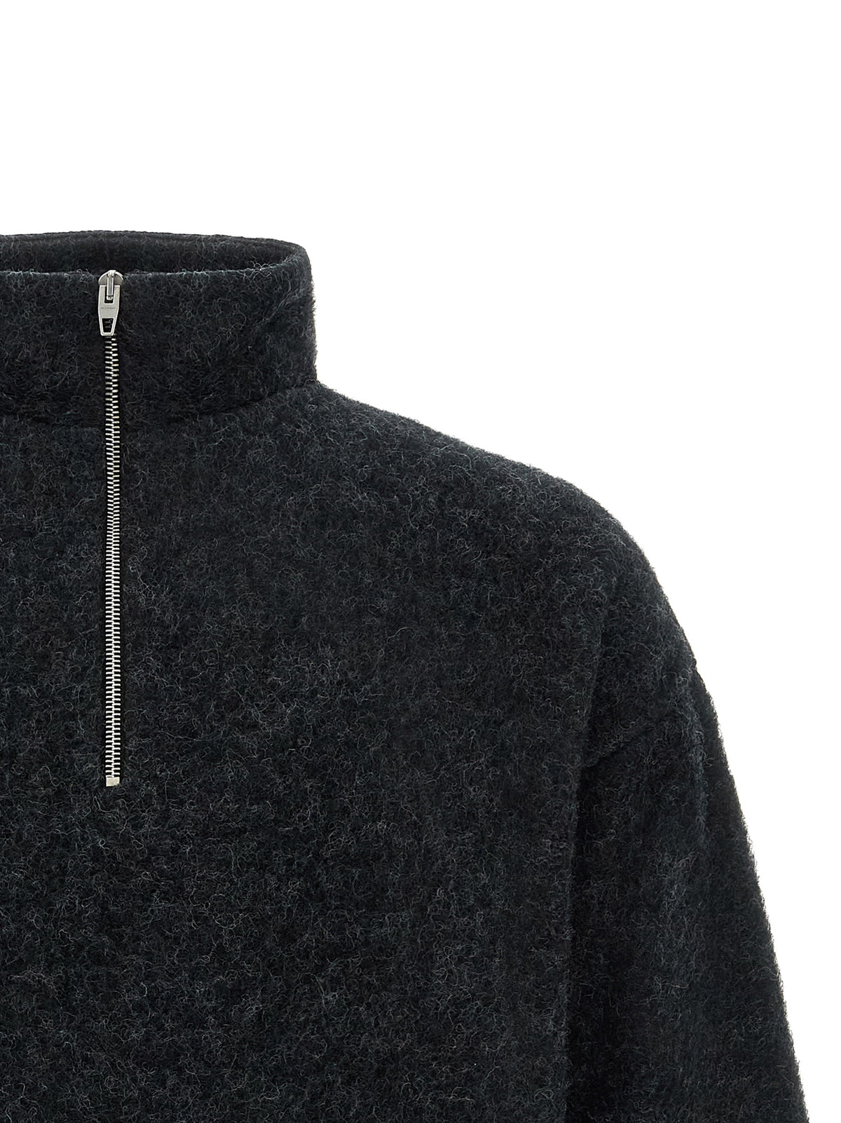 Jil Sander Sweatshirt aus grauer Wolle
