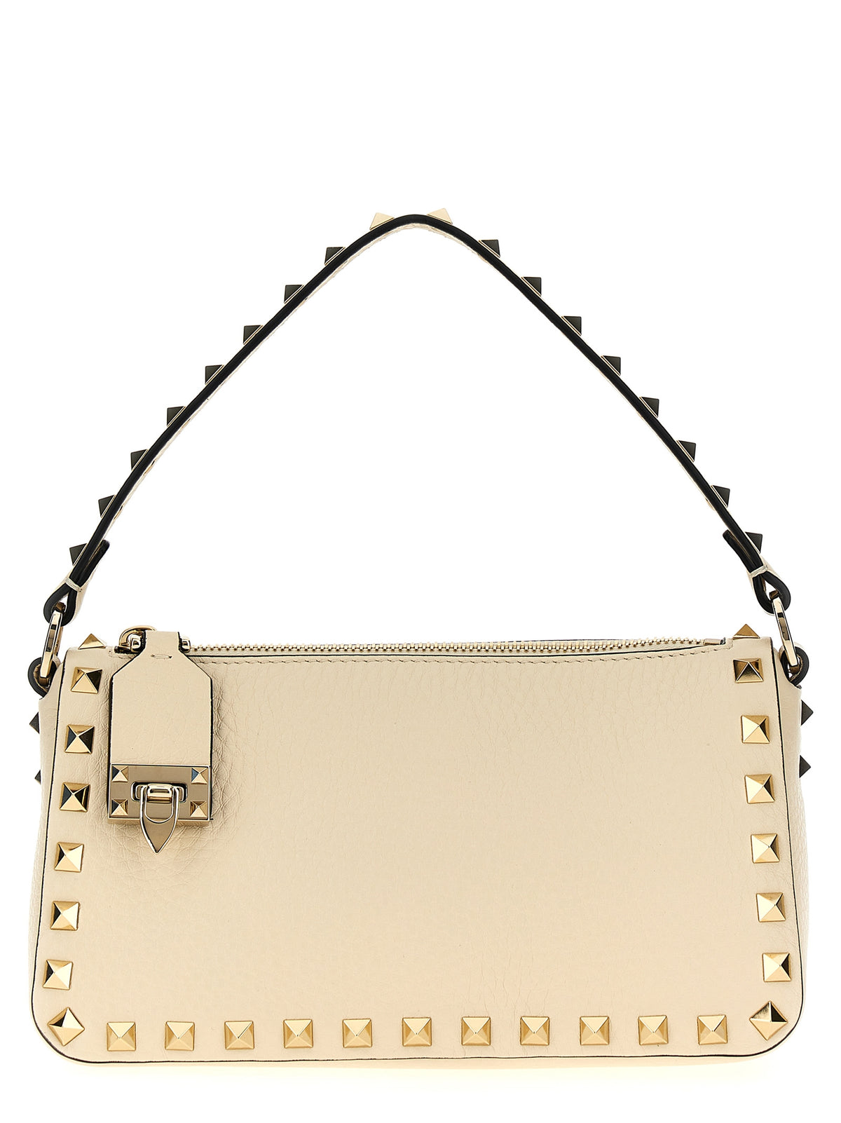 Valentino Garavani Schultertasche aus weißem Kalbsleder