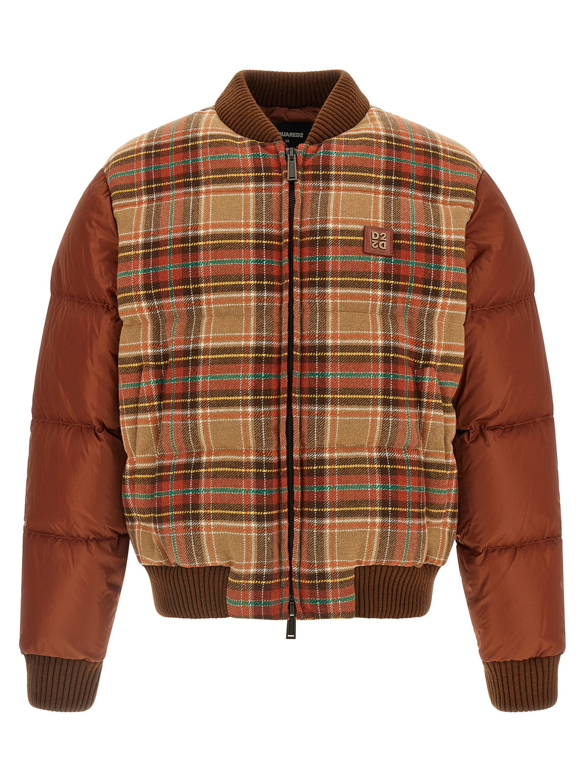 Dsquared² Bomberjacke aus braunem Marabu