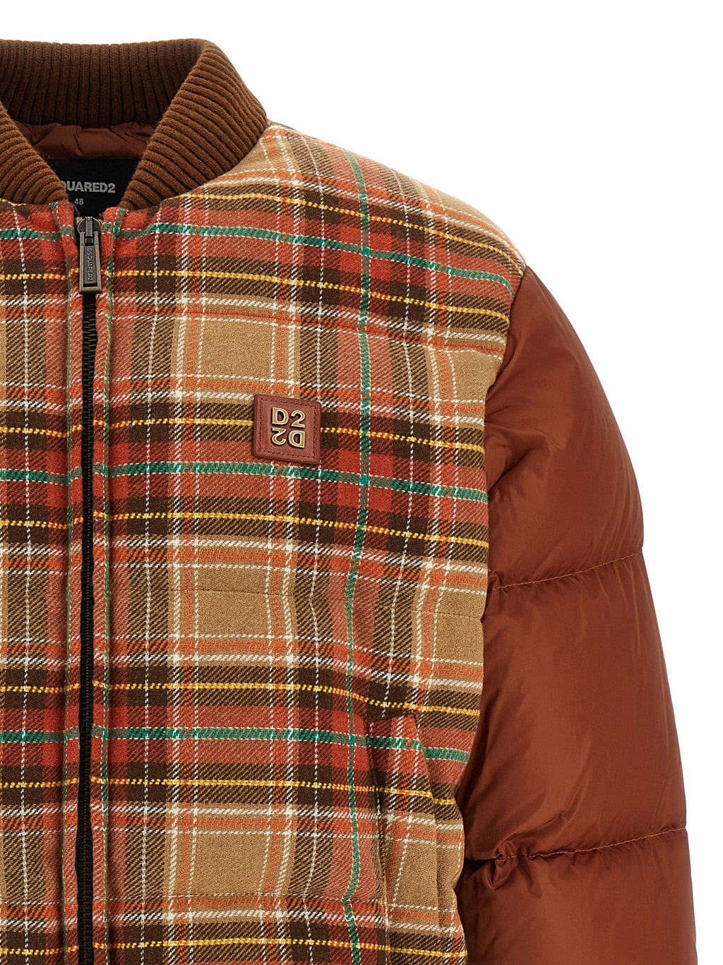 Dsquared² Bomberjacke aus braunem Marabu