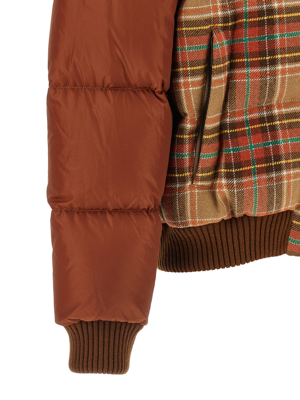 Dsquared² Bomberjacke aus braunem Marabu