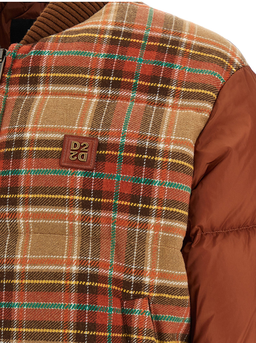 Dsquared² Bomberjacke aus braunem Marabu