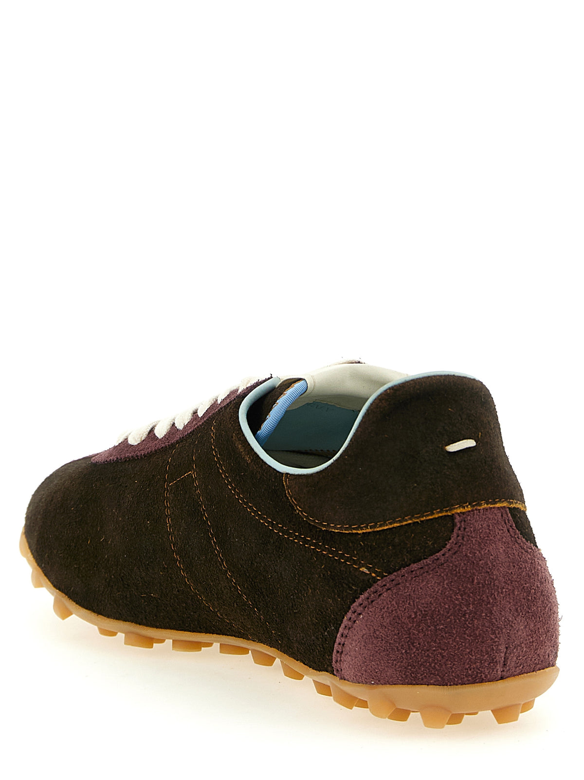 Maison Margiela Braune Sportschuhe aus Kalbsleder