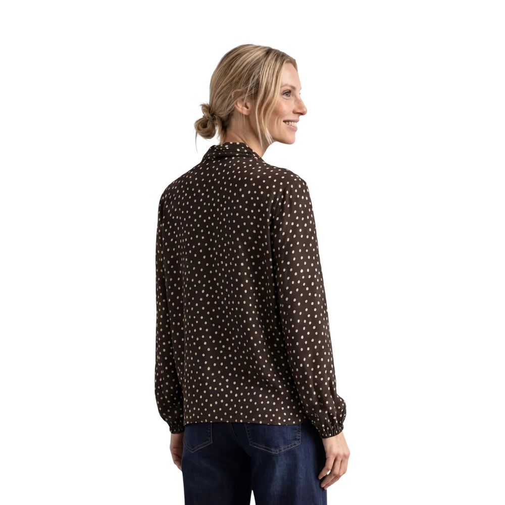 Street One Braune Viskosebluse