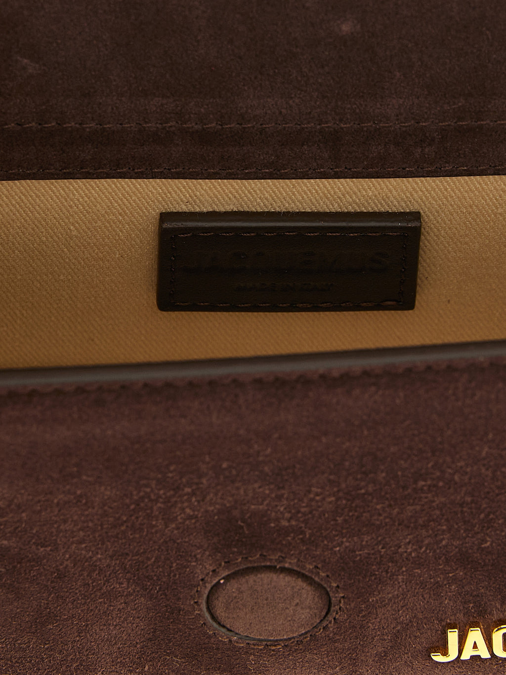Jacquemus Handtasche aus braunem Kalbsleder