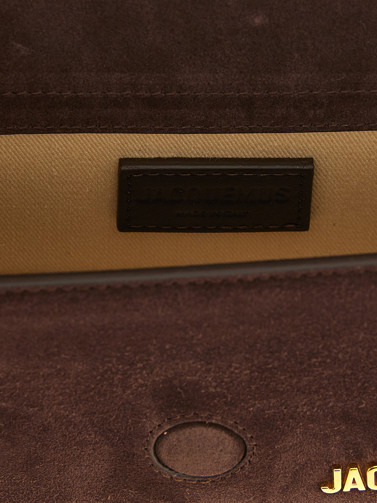 Jacquemus Handtasche aus braunem Kalbsleder