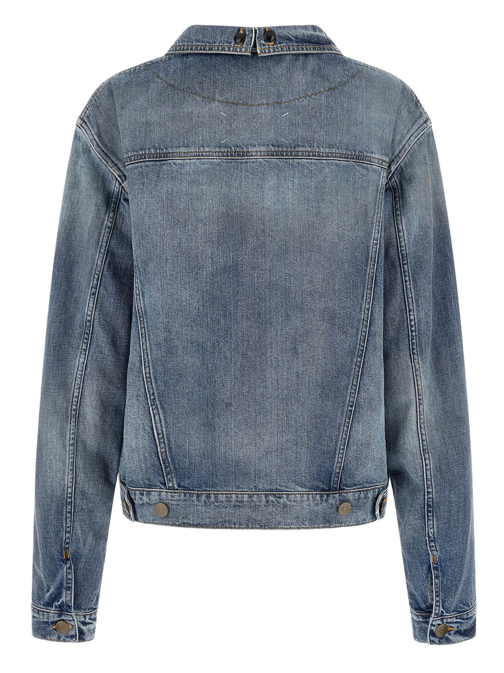 Maison Margiela Jeansjacke aus blauem Baumwolldenim