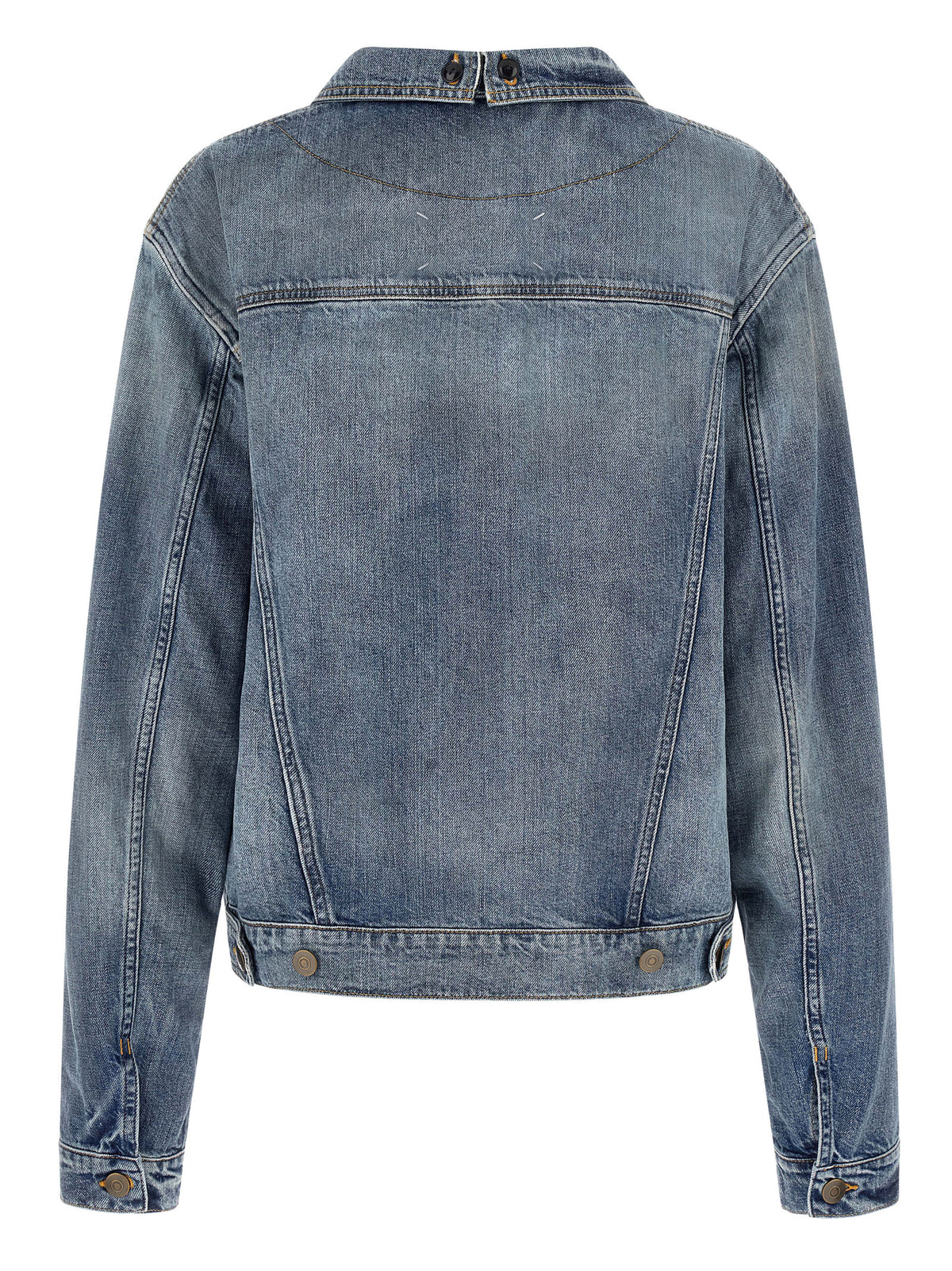 Maison Margiela Jeansjacke aus blauem Baumwolldenim