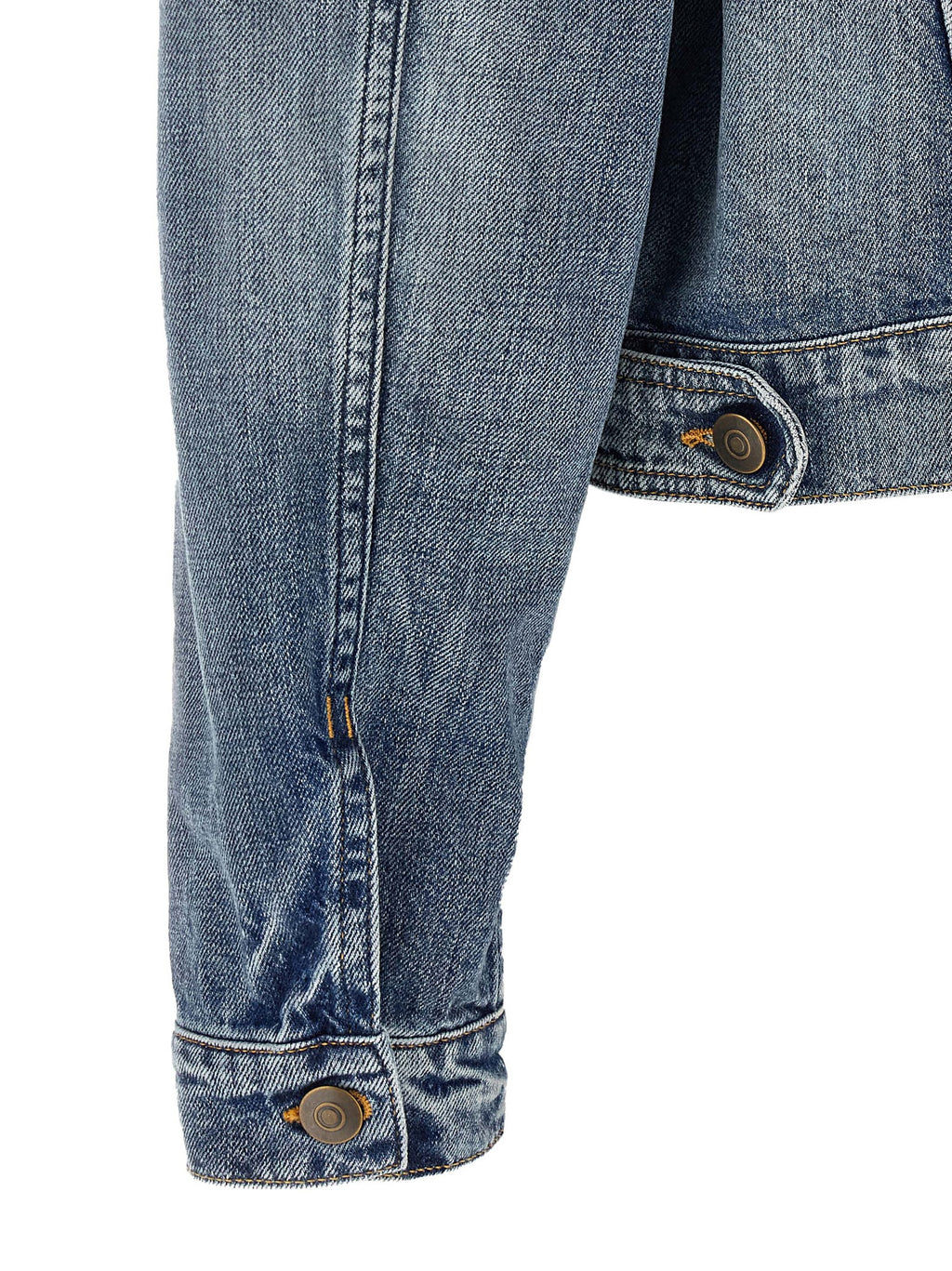 Maison Margiela Jeansjacke aus blauem Baumwolldenim